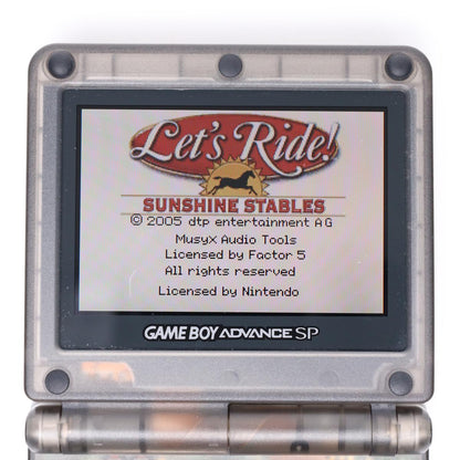 Let's Ride! Sunshine Stables - Gameboy Advance (Loose [Game Only] / Good)