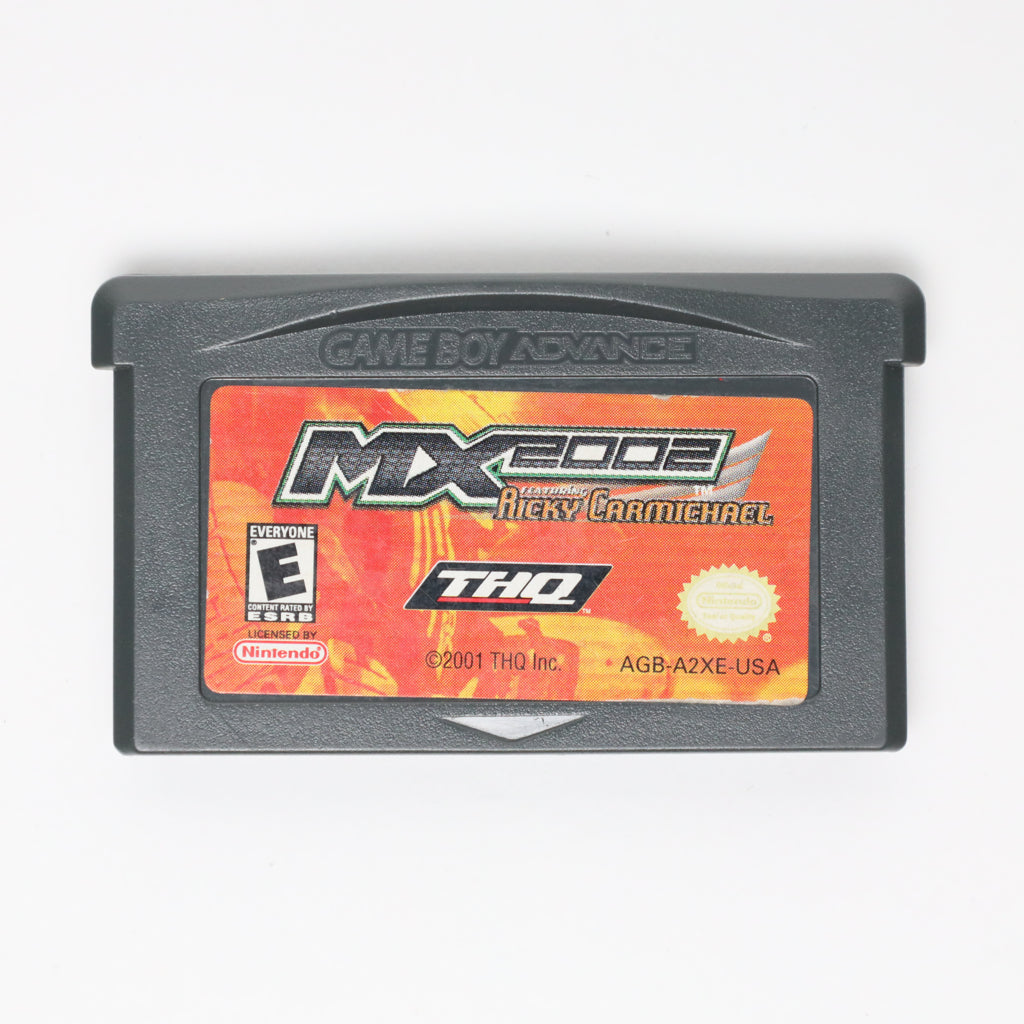 MX 2002 featuring Ricky Carmichael - Gameboy Advance (Loose / Good)