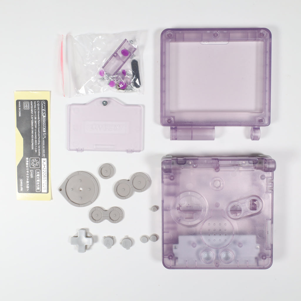 Generic Replacement Shell - Gameboy Advance SP (Dark Purple)