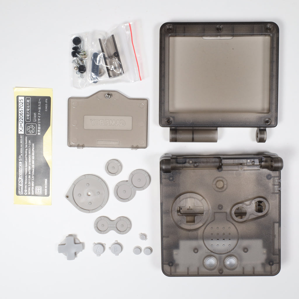 Generic Replacement Shell - Gameboy Advance SP (Grey)