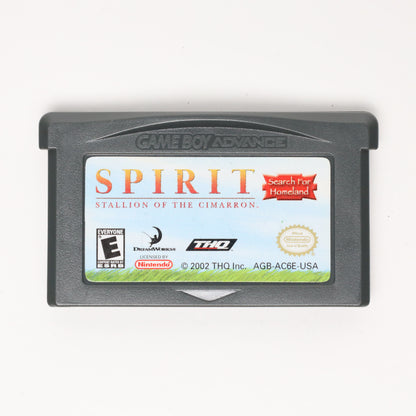 Spirit: Stallion of the Cimarron - Search For Homeland - GBA (Loose / Good)