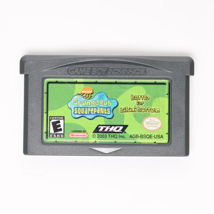 SpongeBob SquarePants: Battle for Bikini Bottom - GBA (Loose [Game Only] / Good)