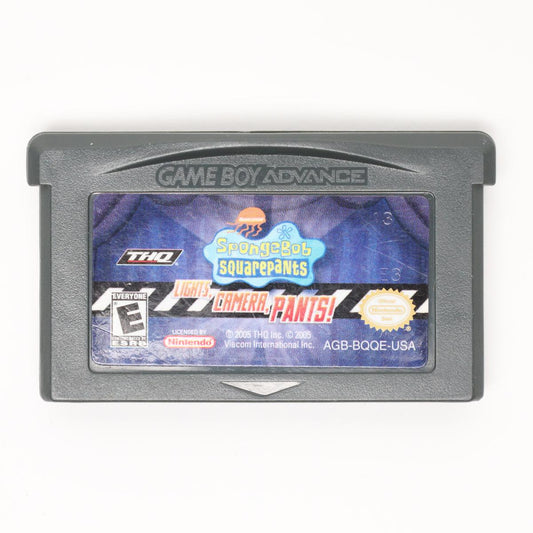 SpongeBob SquarePants: Lights, Camera, Pants! - GBA (Loose [Game Only] / Good)