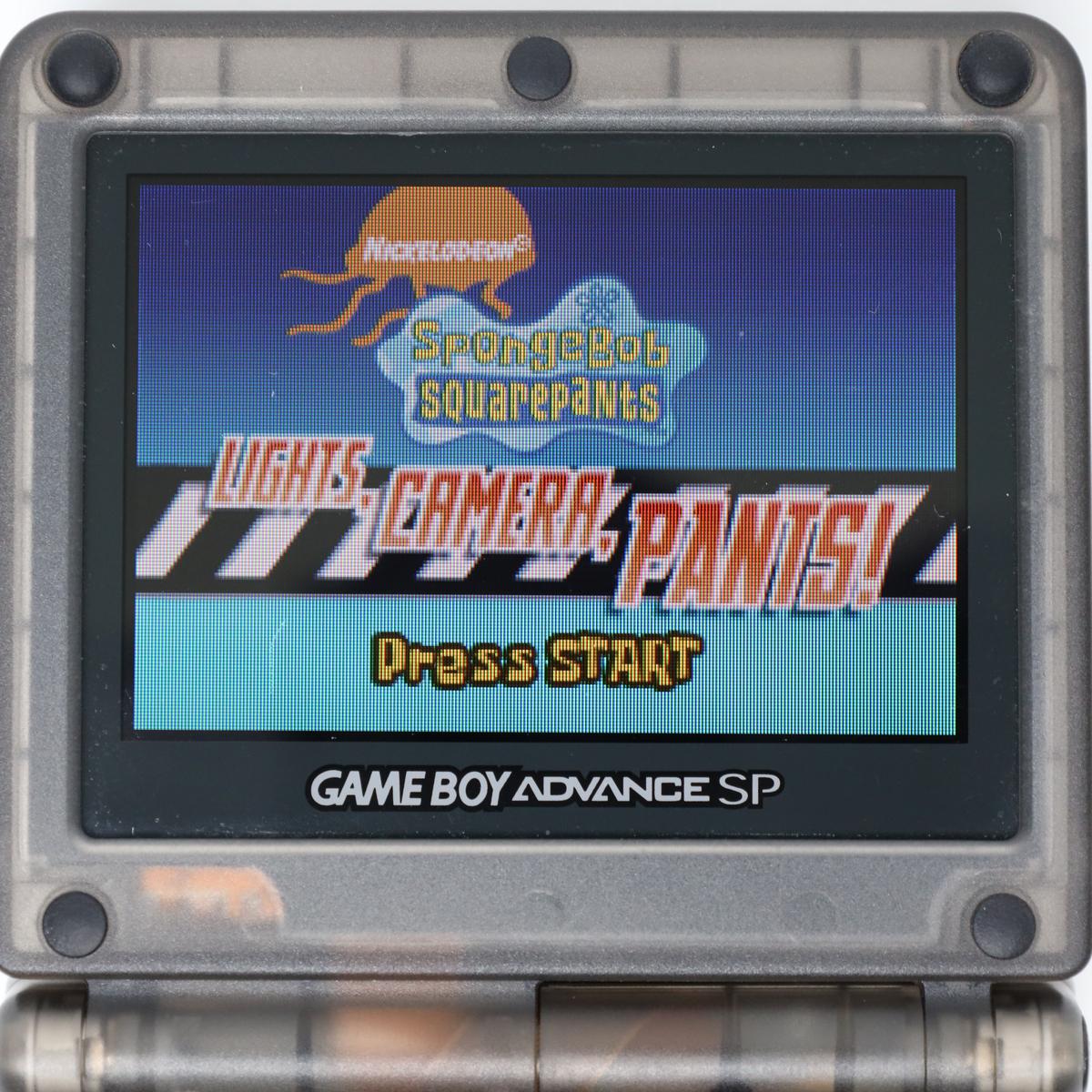 SpongeBob SquarePants: Lights, Camera, Pants! - GBA (Loose [Game Only] / Good)