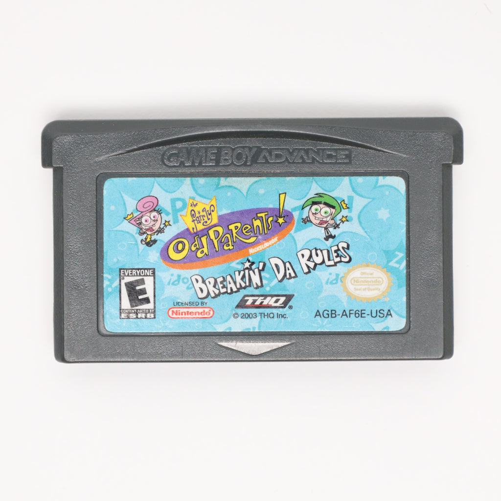 The Fairly OddParents: Breakin' Da Rules - Gameboy Advance (Loose / Good)