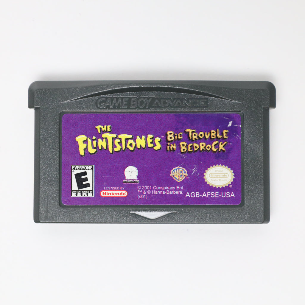 The Flintstones: Big Trouble In Bedrock - Gameboy Advance (Loose / Good)