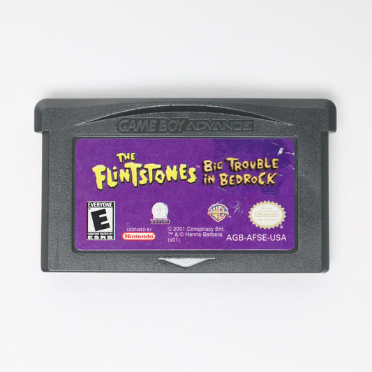 The Flintstones: Big Trouble In Bedrock - Gameboy Advance (Loose [Game Only] / Good)