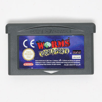 Worms World Party - Gameboy Advance (Loose [Game Only] / Good)