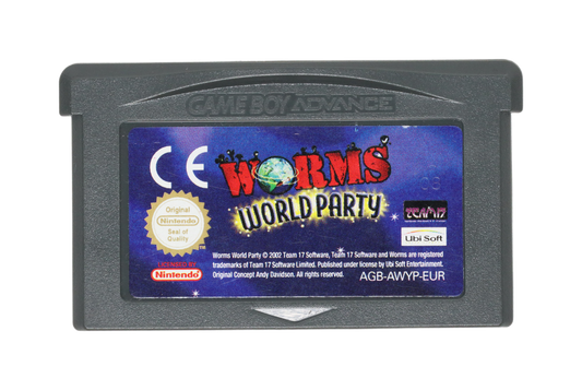 Worms World Party - Gameboy Advance (Loose [Game Only] / Good)