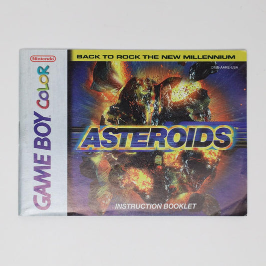 Asteroids - Gameboy Color (Manual / Good)