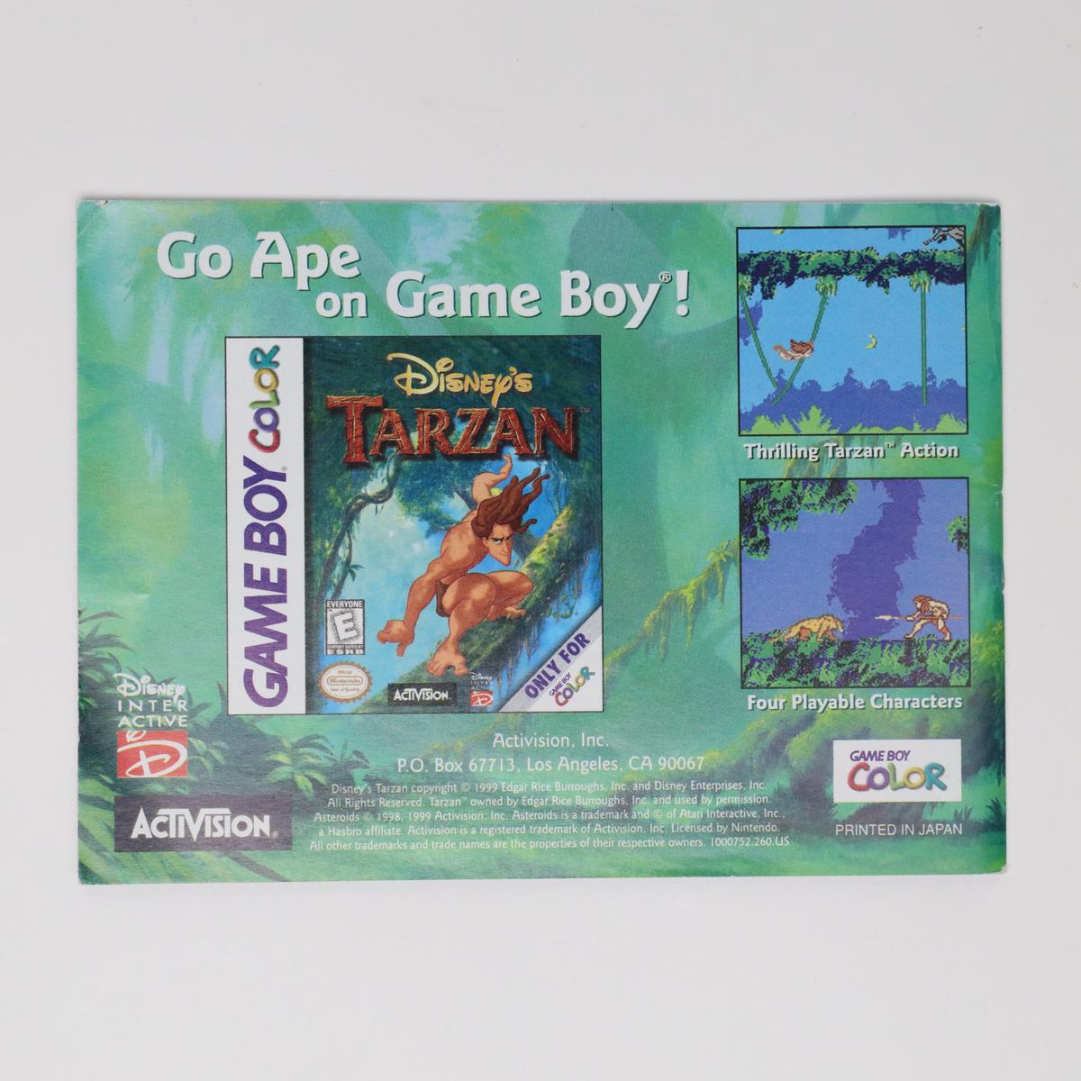 Asteroids - Gameboy Color (Manual / Good)