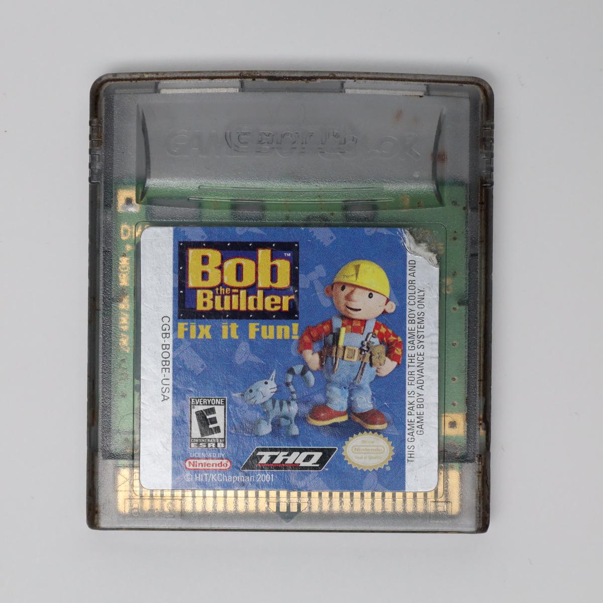 Bob the Builder: Fix It Fun! - Gameboy Color (Loose [Game Only] / Good)