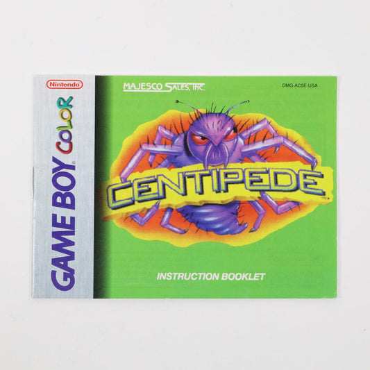 Centipede - Gameboy Color (Manual / Good)