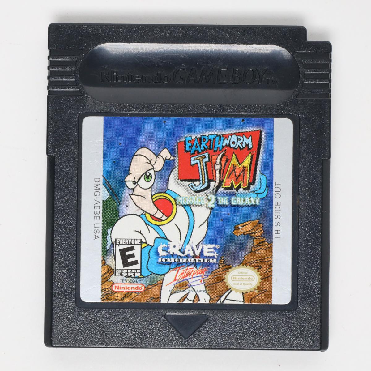 Earthworm Jim: Menace 2 the Galaxy - Gameboy Color (Loose [Game Only] / Good)