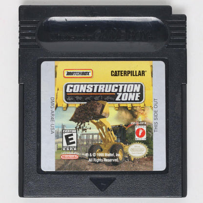 Matchbox Caterpillar Construction Zone - Gameboy Color (Loose [Game Only] / Good)