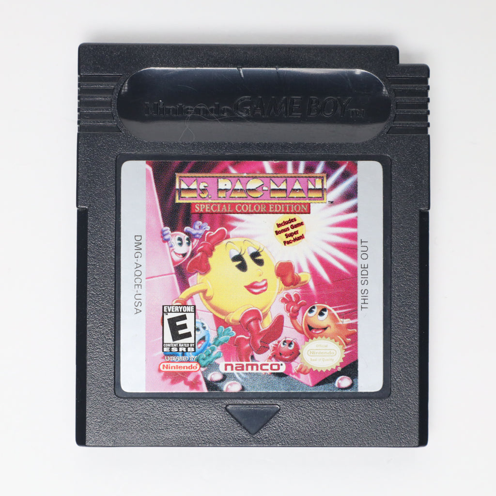 Ms. Pac-Man: Special Color Edition - Gameboy Color (Loose / Good)