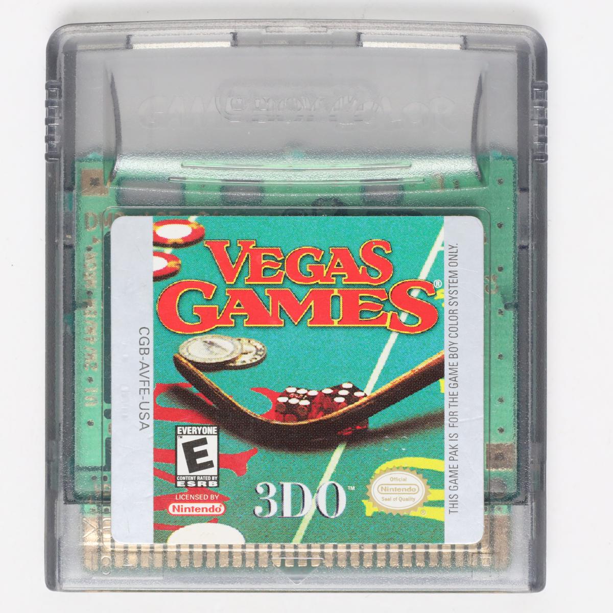 Vegas Games - Gameboy Color (Loose / Good)