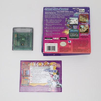 Walt Disney World Quest: Magical Racing Tour - Gameboy Color (Complete / Good)