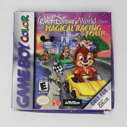 Walt Disney World Quest: Magical Racing Tour - Gameboy Color (Complete / Good)