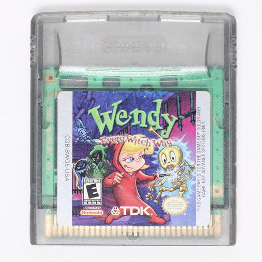 Wendy: Every Witch Way - Gameboy Color (Loose [Game Only] / Good)