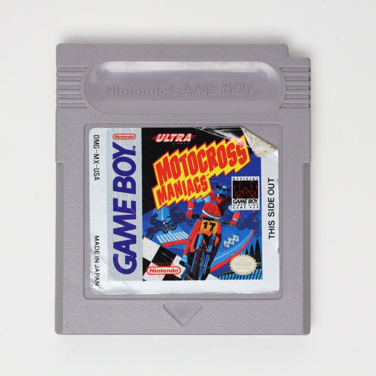 Motocross Maniacs - Gameboy (Loose [Game Only] / Acceptable)