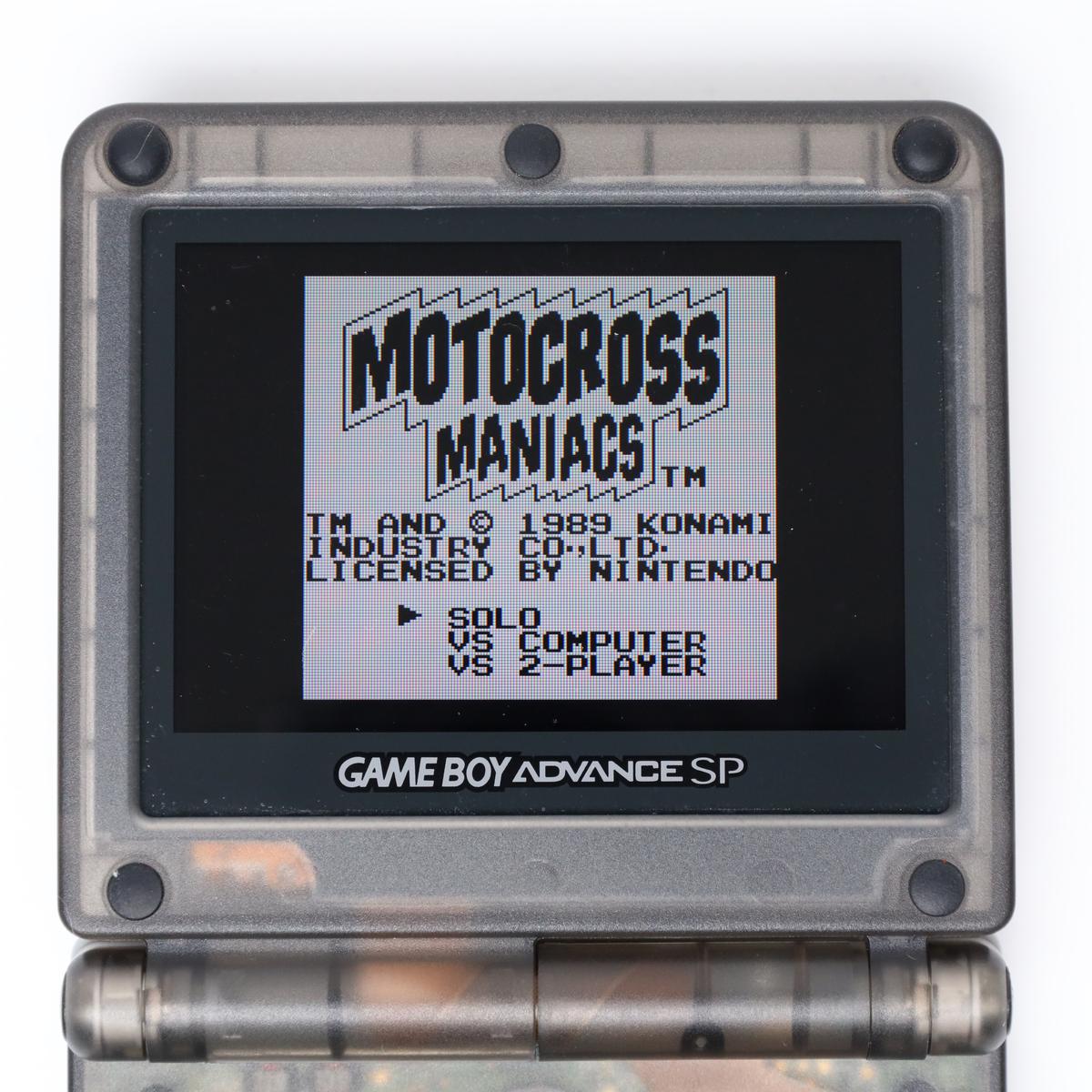 Motocross Maniacs - Gameboy (Loose [Game Only] / Acceptable)