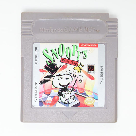 Snoopy's Magic Show - Gameboy (Loose [Game Only] / Good)