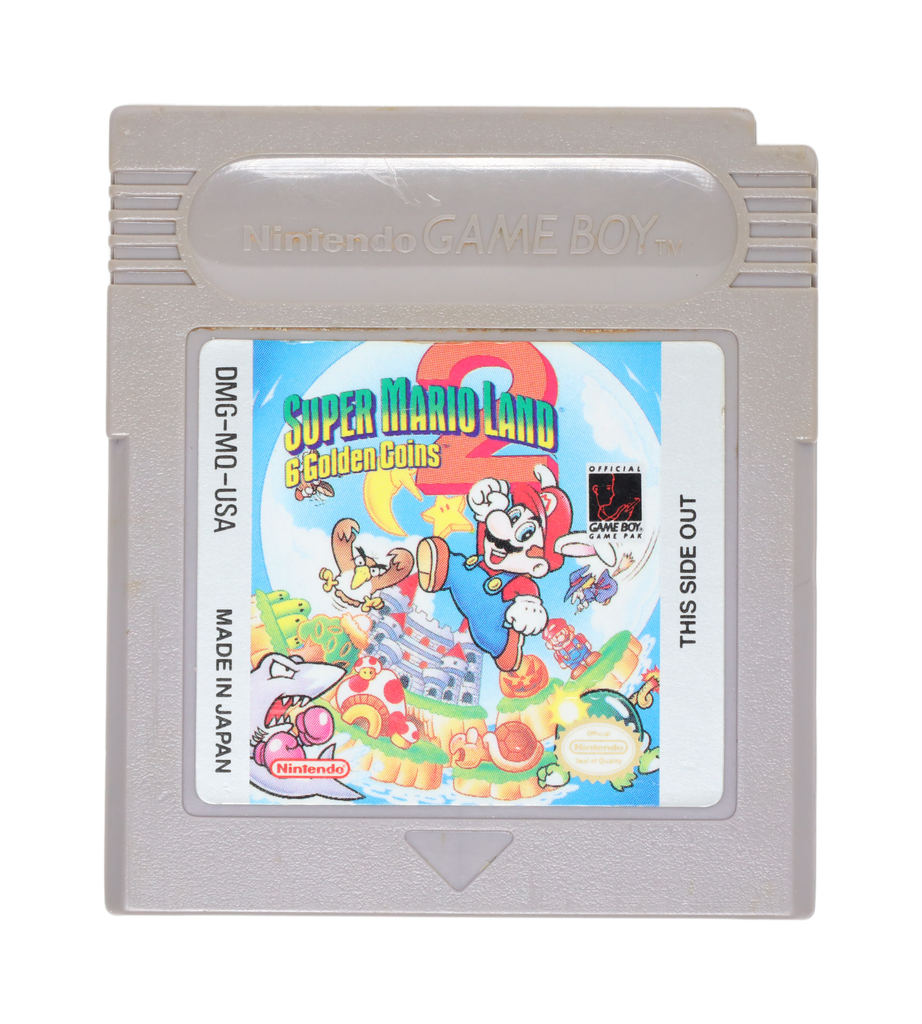 Super Mario Land 2: 6 Golden Coins - Gameboy (Loose [Game Only] / Good)