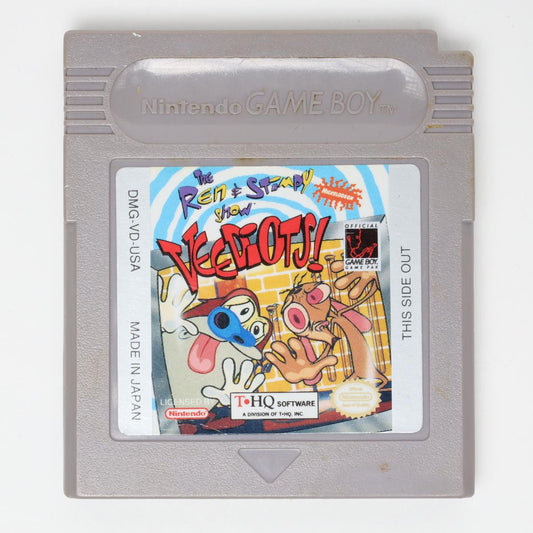 The Ren & Stimpy Show: Veediots! - Gameboy (Loose [Game Only] / Good)