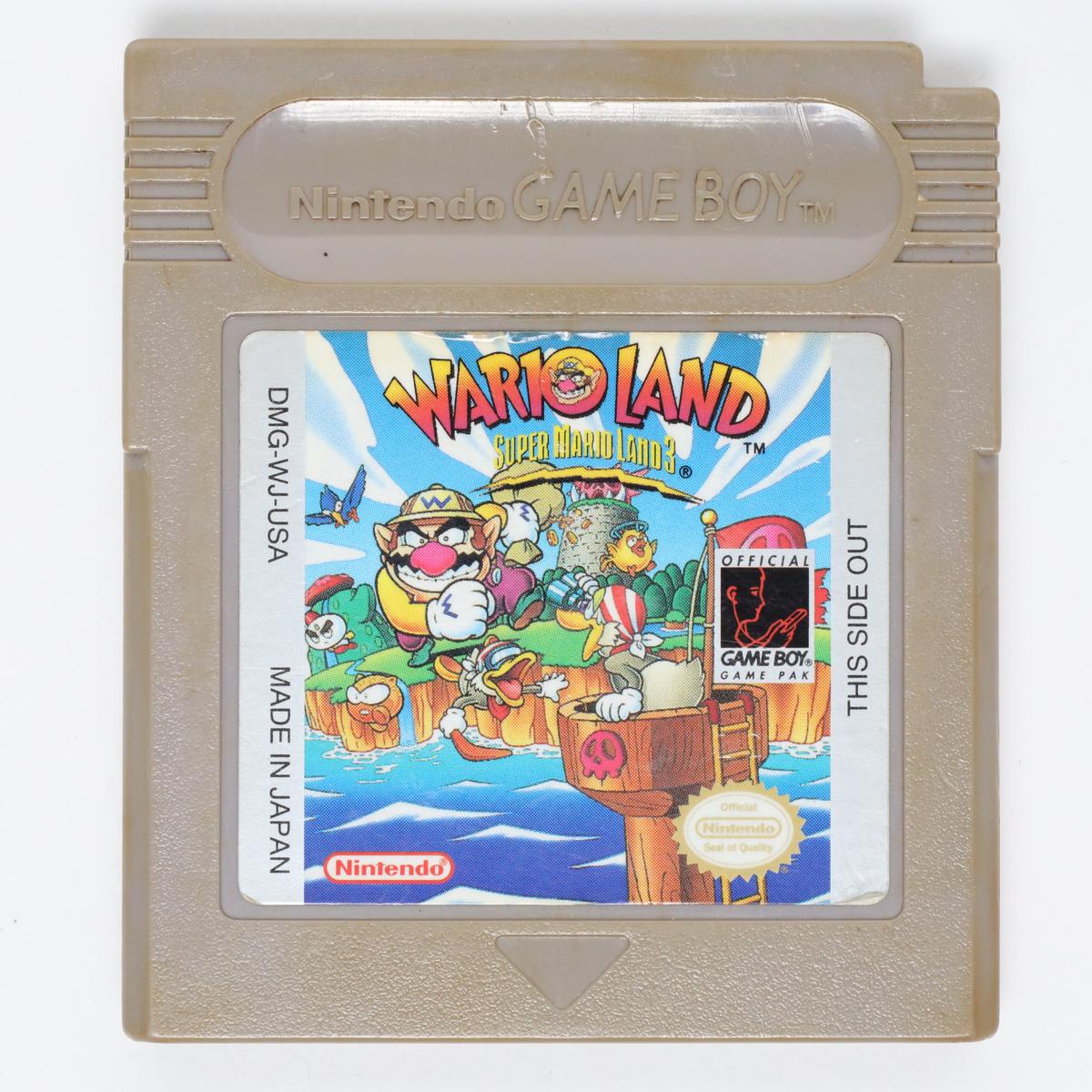 Wario Land: Super Mario Land 3 - Gameboy (Loose [Game Only] / Acceptable)