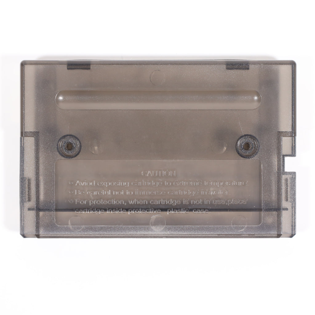 Generic Replacement Game Cartridge Shell - Genesis (Clear Grey)