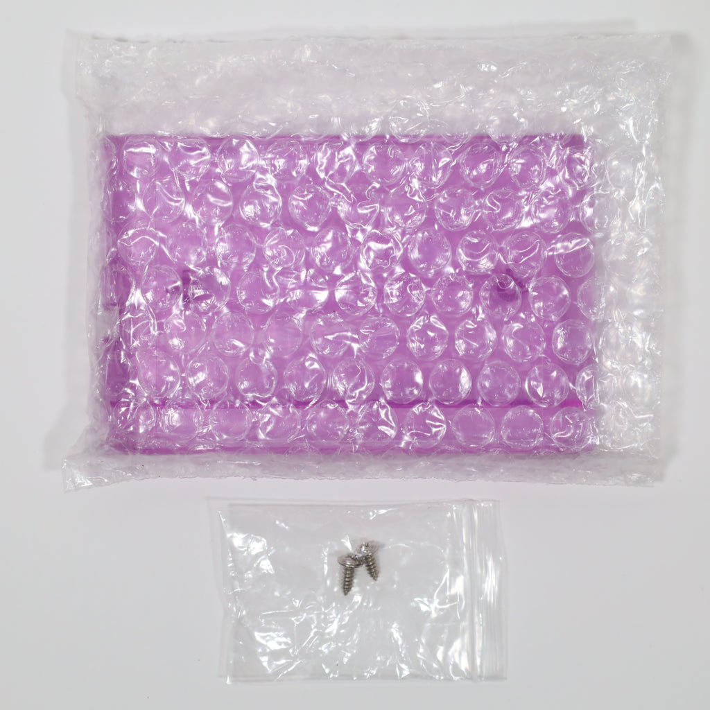 Generic Replacement Game Cartridge Shell - Genesis (Clear Purple)