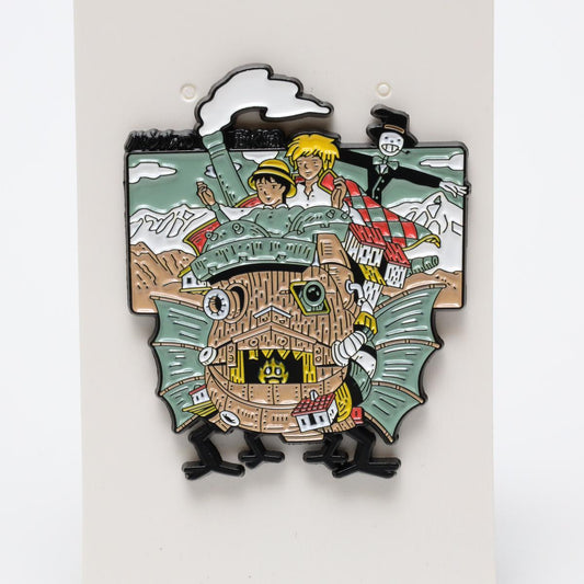 Ghibli Howl’s Moving Castle Anime Enamel Pin