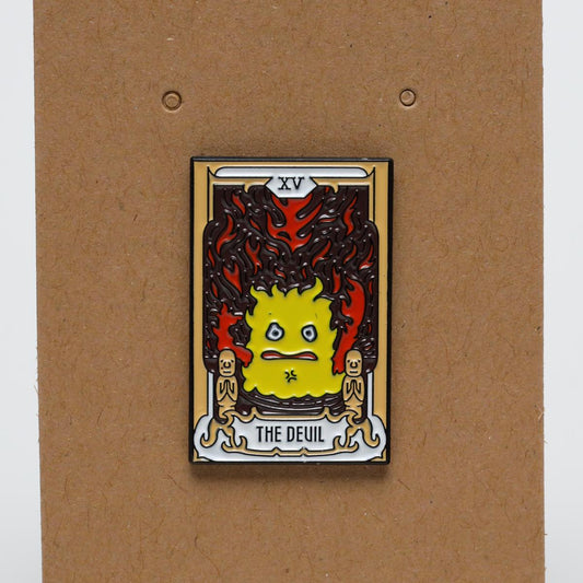 Ghibli The Devil 15 Tarot Enamel Pin