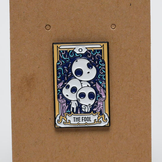 Ghibli The Fool 0 Tarot Enamel Pin