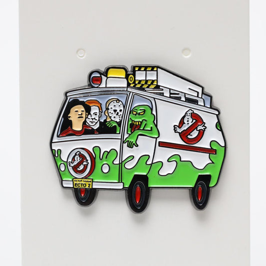 Ghostbusters Ecto-2 Mystery Machine Enamel Pin