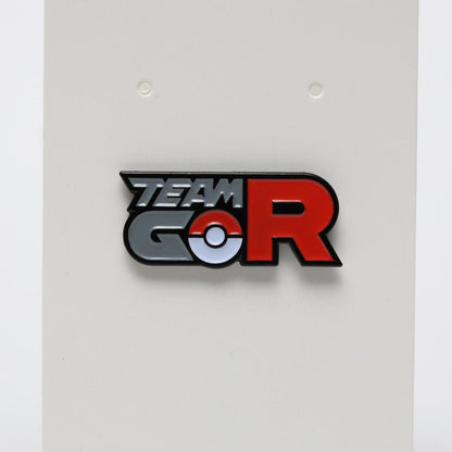 Go Team Rocket Logo Enamel Pin