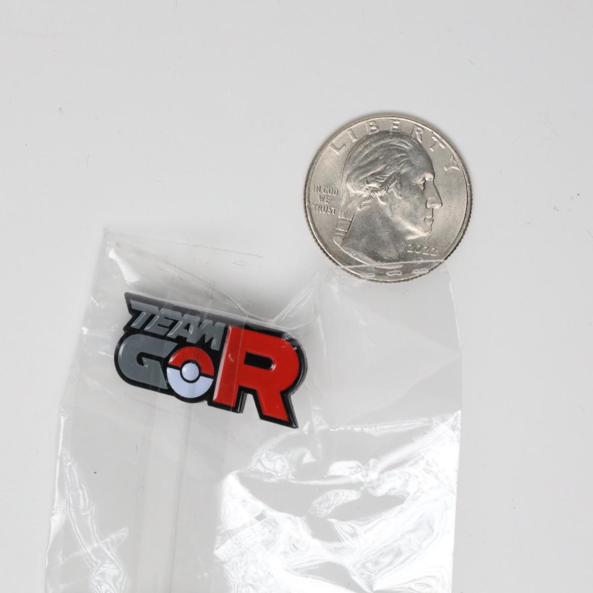 Go Team Rocket Logo Enamel Pin