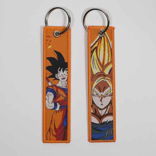 Goku Dragon Ball Z Embroidered Keychain