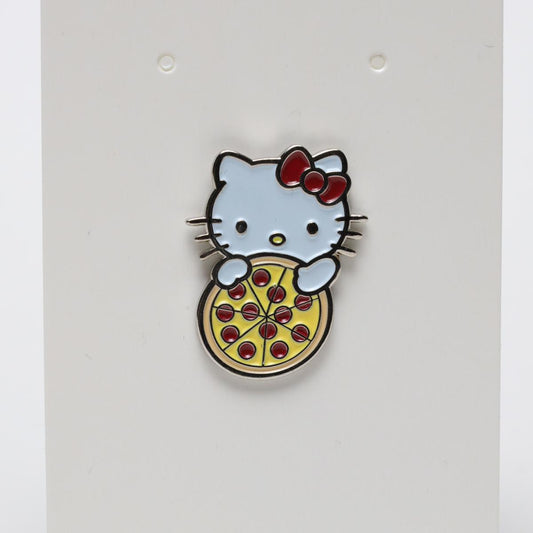 Hello Kitty Pizza Enamel Pin