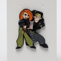 Kim Possible and Ron Stoppable Enamel Pin