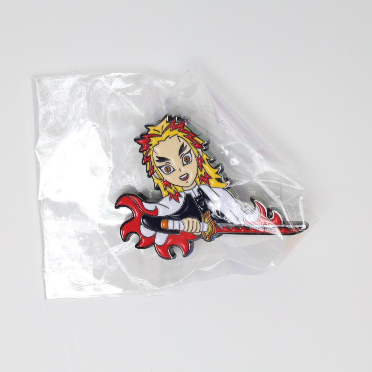 Kyojuro Rengoku Dragon Slayer Sword Enamel Pin