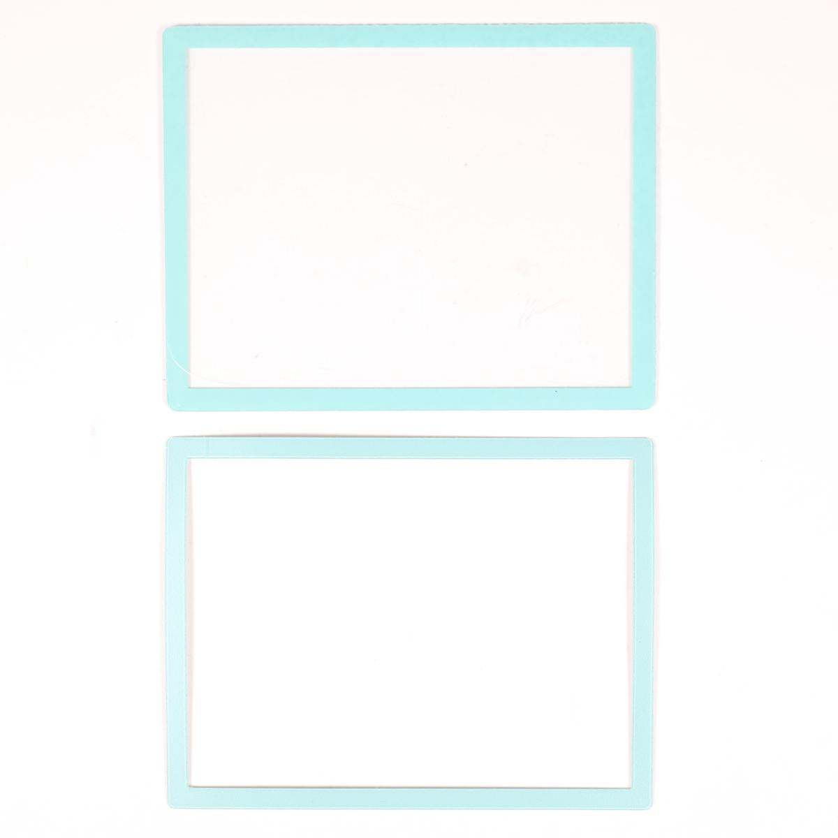Light Blue Screen Cover & Lower Frame Replacement for Nintendo DS Lite - DS Lite (Color)