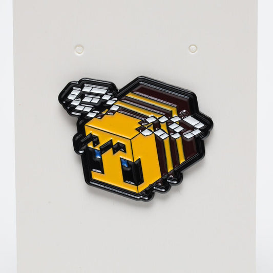 Minecraft Bee Enamel Pin