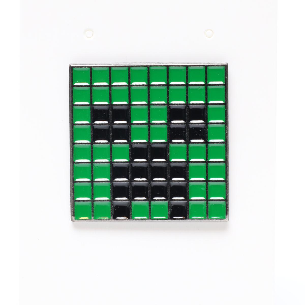 Minecraft Creeper Face Enamel Pin