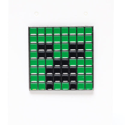 Minecraft Creeper Face Enamel Pin
