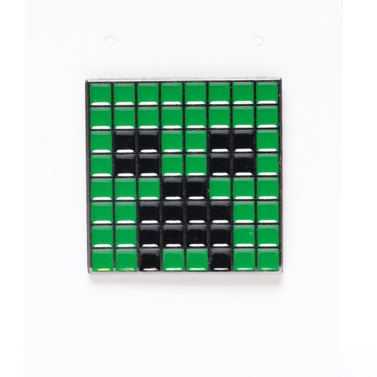 Minecraft Creeper Face Enamel Pin