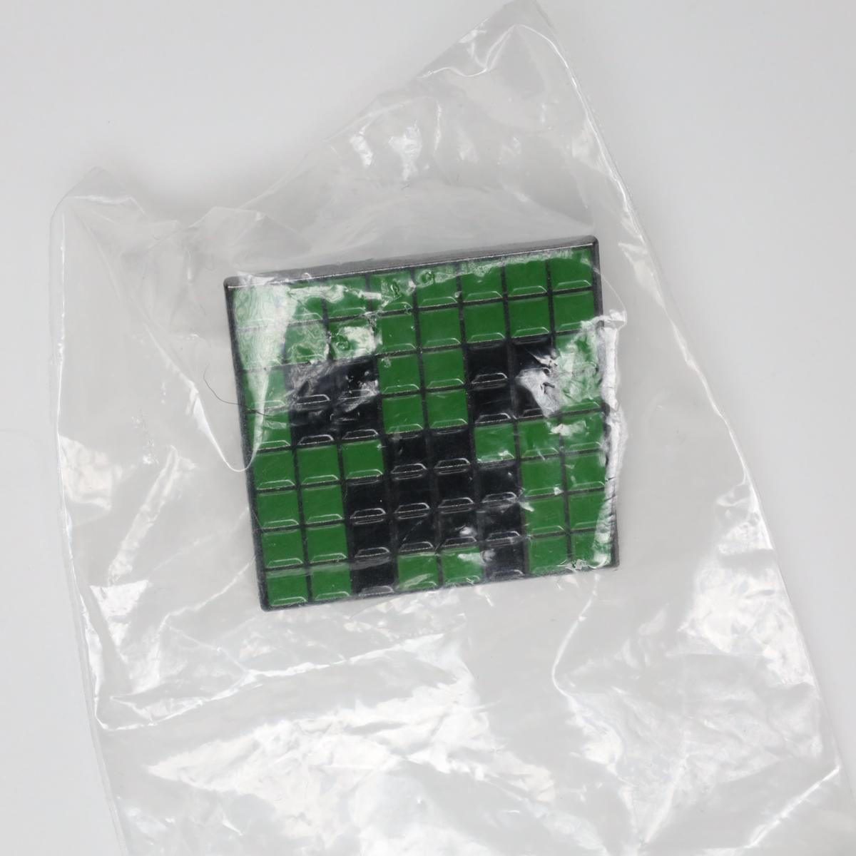 Minecraft Creeper Face Enamel Pin