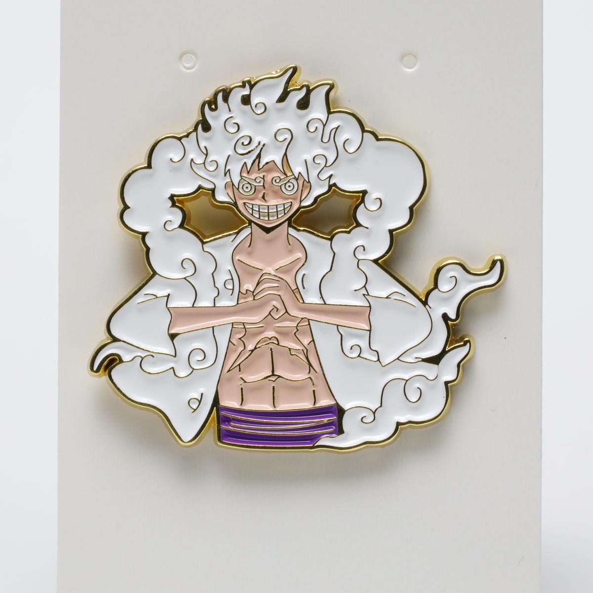 Monkey D Luffy Gear 5 Form Enamel Pin