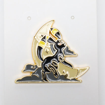 Moon Umbreon Eevee Pokemon Enamel Pin